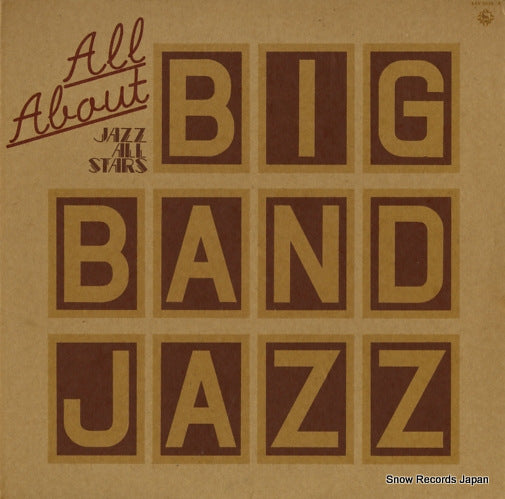 JAZZ ALL STARS all about big band jazz SKK3035