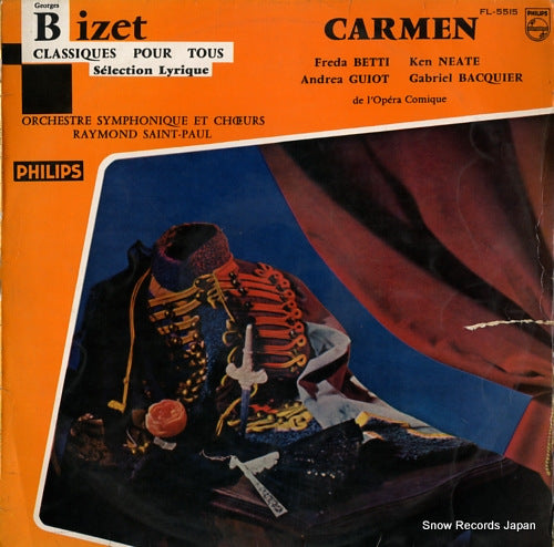 SAINT-PAUL, RAYMOND bizet; carmen FL-5515