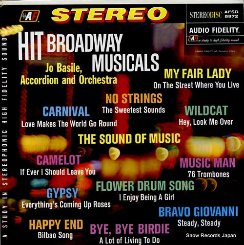 BASILE, JO hit broadway musicals AFSD5972