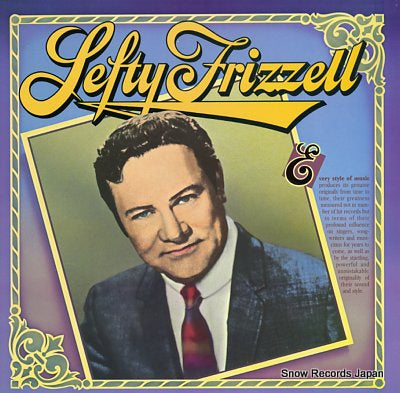 FRIZZELL, LEFTY columbia historic edition FC37466