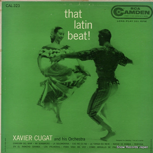 CUGAT, XAVIER that latin beat! CAL-323