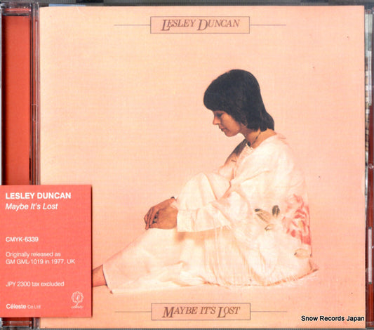 DUNCAN, LESLEY maybe it's lost CMYK-6339