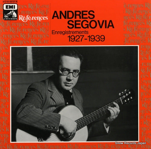 SEGOVIA, ANDRES enregistrements 1927-1939 2C151-03727