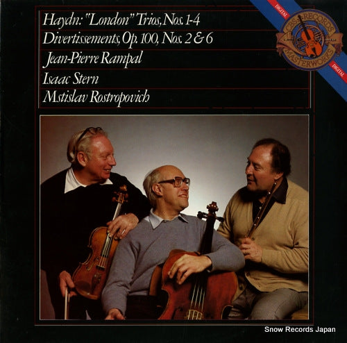RAMPAL, JEAN-PIERRE haydn; trios / divertissements D37786