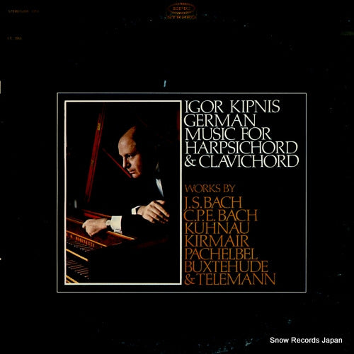 KIPNIS, IGOR german music for harpsichord & clavichord BC1363