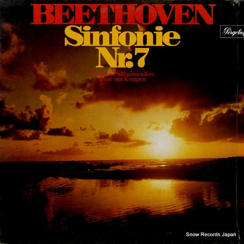 KEMPEN, PAUL VAN beethoven; sinfonie nr.7 6590002