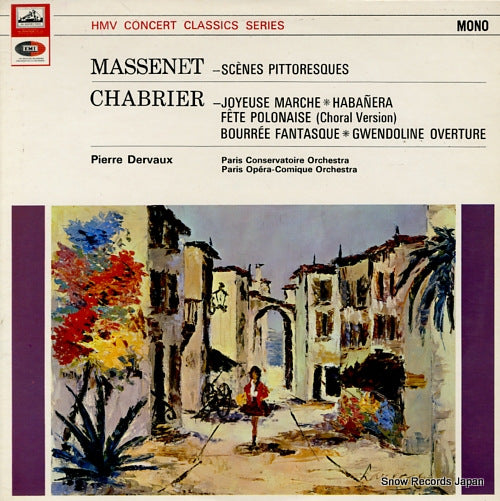 DERVAUX, PIERRE massenet; scenes pittoresques XLP20078