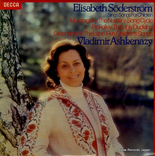 SODERSTROM, ELISABETH sings songs for children SXL6900