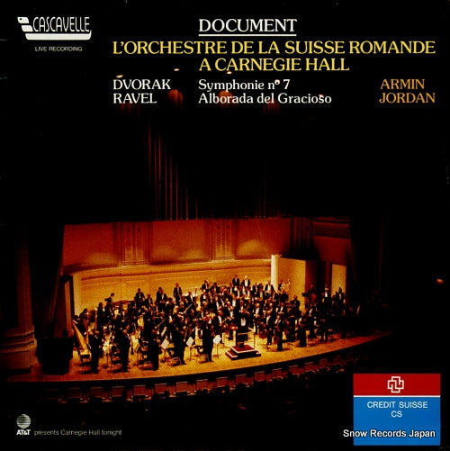 JORDAN, ARMIN dvorak; symphonie no.7 VEL1002