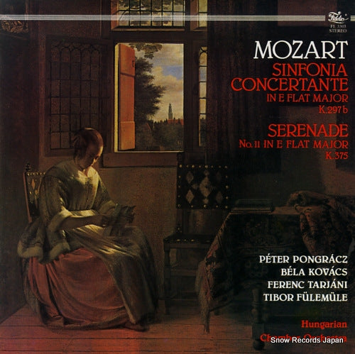 TATRAI, VILMOS mozart; sinfonia concertante in e flat major FL3303
