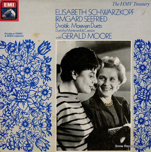 SCHWARZKOPF, ELISABETH, AND IRMGARD SEEFRIED dvorak; moravian duets HLM7267