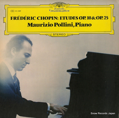 POLLINI, MAURIZIO chopin; etudes op.10 & op.25 MG2389