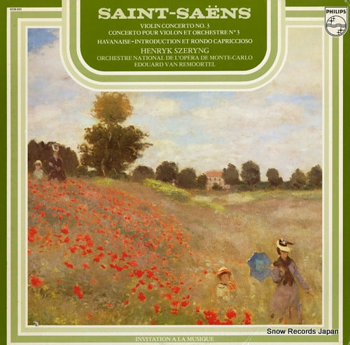 SZERYNG, HENRYK saint-saens; violin concerto no.3 6539023