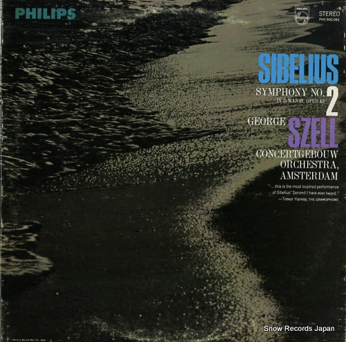 SZELL, GEORGE sibelius; symphony no.2 in d, opus 43 PHS900-092