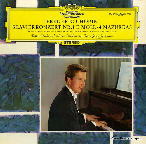 VASARY, TAMAS chopin; klavierkonzert nr. 1 e-moll 4 mazurkas 136453