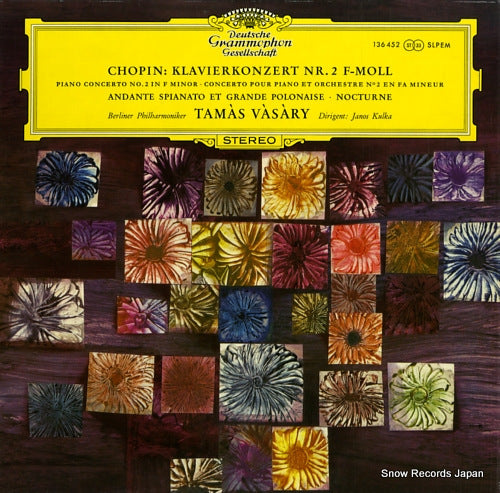 VASARY, TAMAS chopin; klavierkonzert nr. 2 f-moll 136452