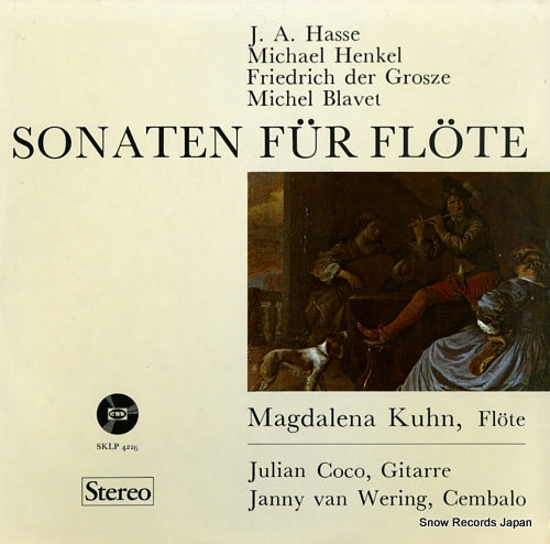 KUHN, MAGDALENA sonaten fur flote SKLP4226