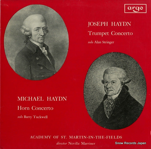 MARRINER, NEVILLE haydn; trumpet concerto ZRG543
