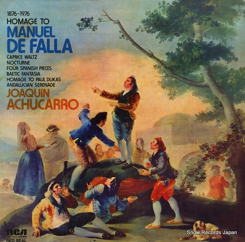 ACHUCARRO, JOAQUIN 1876 - 1976 homage to manuel de falla TRL17073