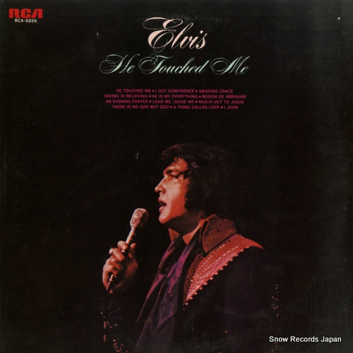 PRESLEY, ELVIS he touched me RCA-6026