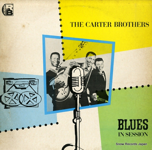 CARTER BROTHERS, THE blues in session CRB1023