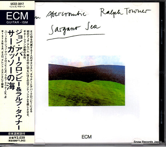 ABERCROMBIE, JOHN, AND RALPH TOWNER sargasso sea UCCE-3017