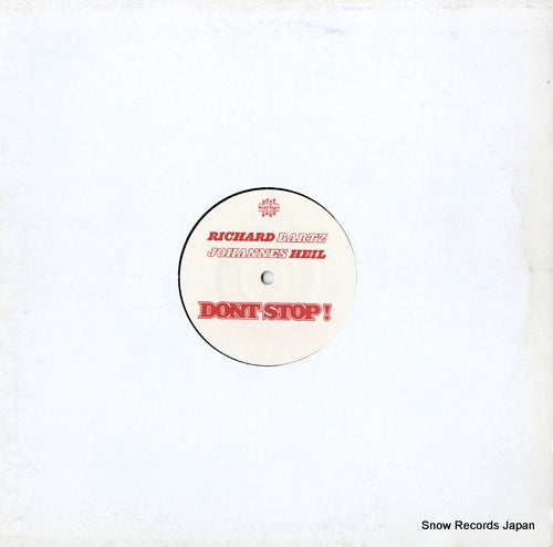 BARTZ, RICHARD don't stop! KURBEL030