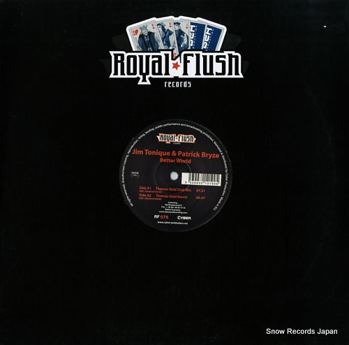 TONIQUE, JIM, AND PATRICK BRYZE better world RF078
