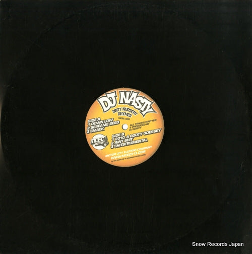 DJ NASTY dirty nursery rhymes MCEC006
