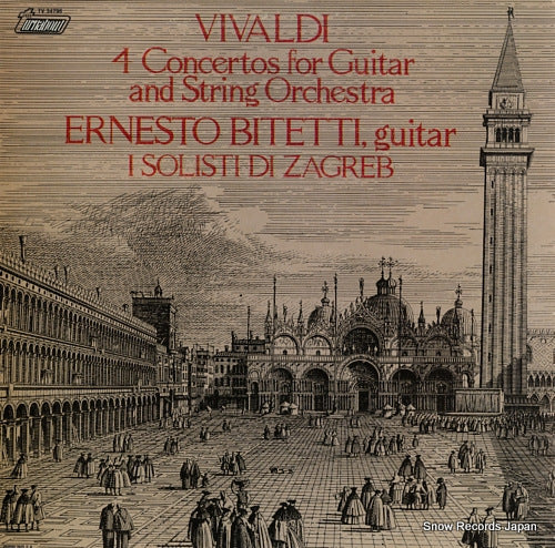BITETTI, ERNESTO vivaldi; 4 concertos for guitar and string orchestra TV34796