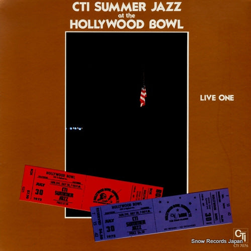 CTI ALL-STARS cti summer jazz at the hollywood bowl live one CTI7076