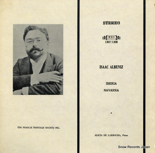LARROCHA, ALICIA DE albeniz; iberia and navarra MHS1307