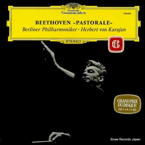 KARAJAN, HERBERT VON beethoven; "pastorale" 138805