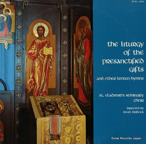 ST. VLADIMIR'S ORTHODOX THEOLOGICAL SEMINARY the liturgy of the presanctified gits and other lenten hymns STVL-672
