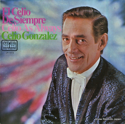 GONZALEZ, CELIO el celio de siempre LP-7218