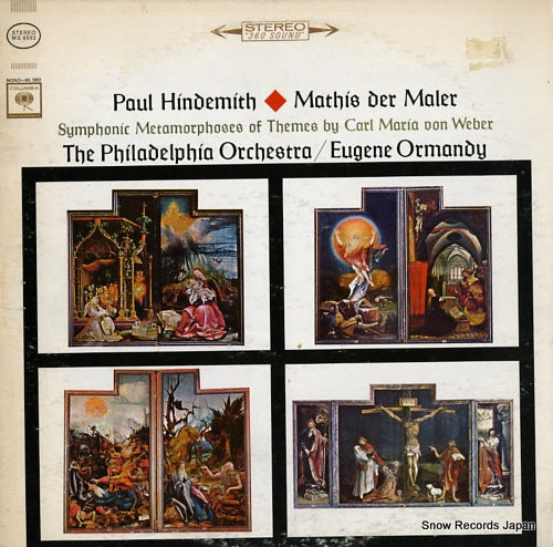 ORMANDY, EUGENE hindemith; symphonic metamorphoses MS6562