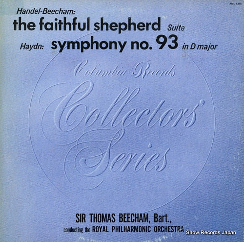 BEECHAM, SIR THOMAS handel; the faithful shepherd AML4374