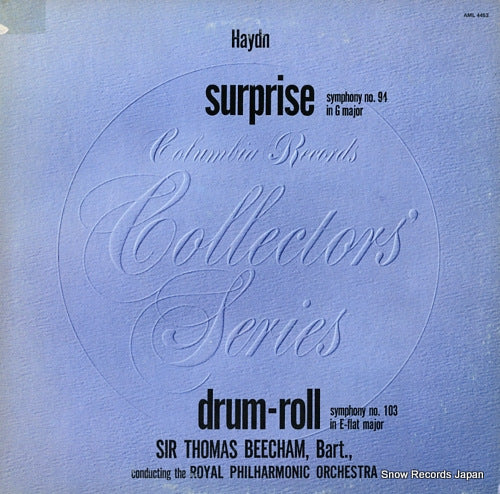 BEECHAM, SIR THOMAS haydn; surprise symphony no.94 in g major AML4453