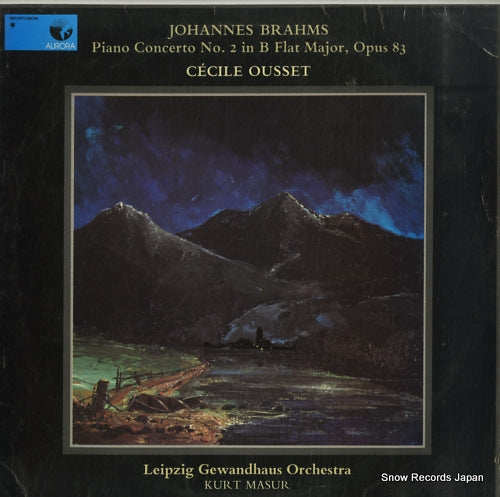 OUSSET, CECILE brahms; piano concerto no.2 AUR5067
