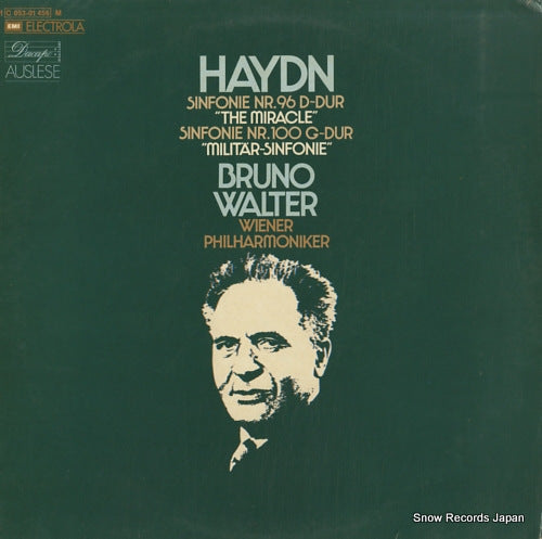 WALTER, BRUNO haydn; sinfonien nr.96 d-dur and nr.100 g-dur 1C053-01456M