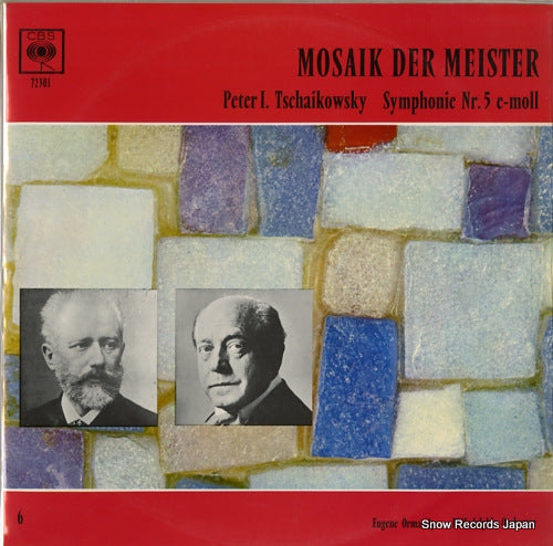 ORMANDY, EUGENE tchaikovsky; symphonie nr.5 e-moll op.64 72301
