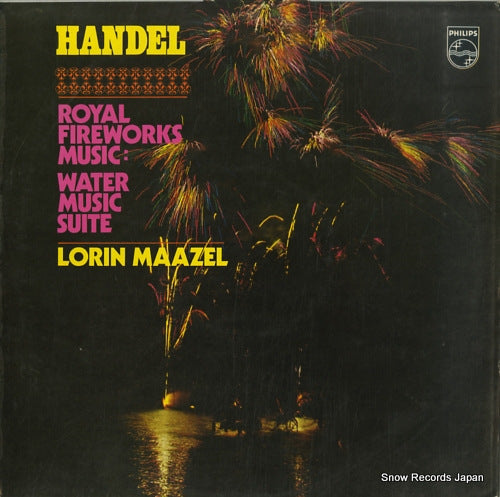 MAAZEL, LORIN handel; royal fireworks music 6850009