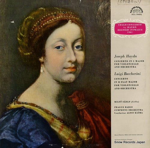 SADLO, MILOS haydn; concerto in c major for violoncello and orchestra SUAST50495 / SUA10495