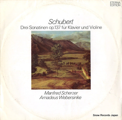 SCHERZER, MANFRED schubert; drei sonatinen op.137 fur klavier und violine 825728