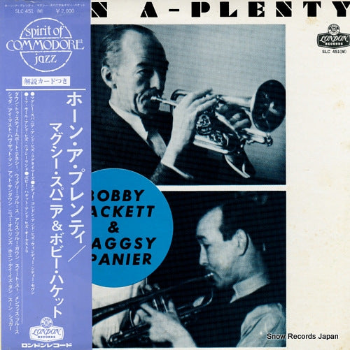 HACKETT, BOBBY, AND MUGGSY SPANIER horn a-plenty SLC451(M)