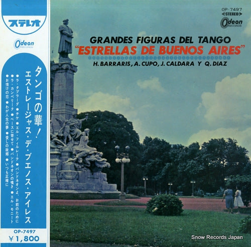 V/A grandes figuras del tango "estrellas de buenos aires" OP.7497