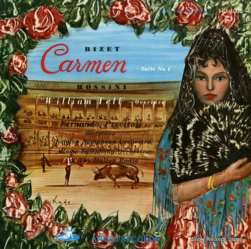 PREVITALI, FERNANDO bizet; carmen - suite no.1 HD-1005