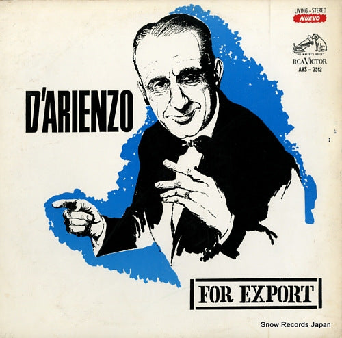 D'ARIENZO, JUAN d'arienzo for export AVS-3512