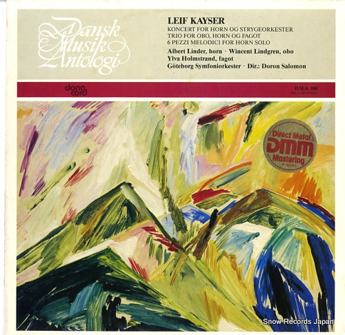 LINDER, ALBERT kayser; koncert for horn og strygeorkester DACO224