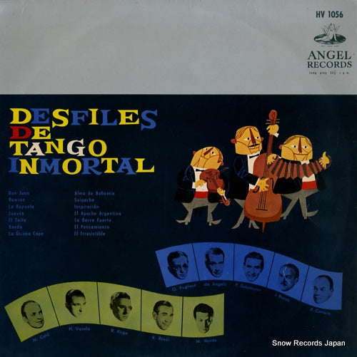 V/A desfiles de tango inmortal HV1056